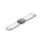 RGB+Dual White COB LED-Streifen-Koppler, lötfrei. Für 12mm LED-Streifen