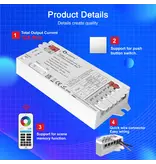 GLEDOPTO 12A Gledopto 2 in 1 Einfarbig/Dual Weiß Zigbee Pro Controller GL-C-203P | 12-24 Volt