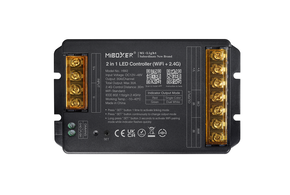 MiLight MiBoxer High Power 30A 2 in 1 RF 2.4G + Wifi Einfarbig/Dual Weiß CCT Dimmer Controller |12-48V