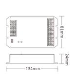 MiLight MiBoxer High Power 30A 5 in 1 RF 2.4G + Wifi Einfarbig/Dual White/RGB/RGBW/RGBCCT Dimmer Controller |12-48V