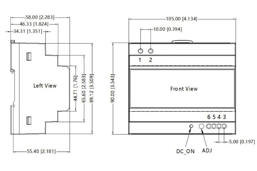 GLP GLP 24V/6.25A/150W DIN-Schienen-Netzteil