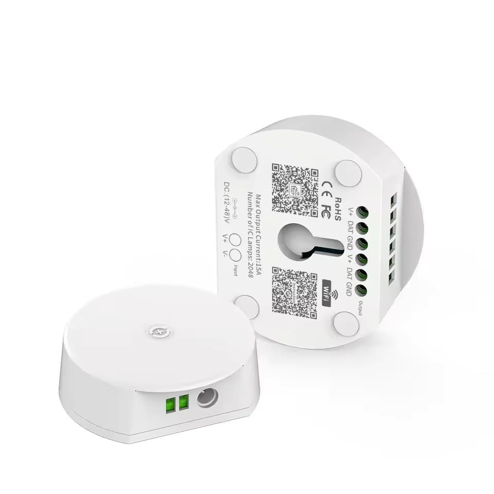 LED Magical UFO SPI WiFi Digital LED Controller 2048 Pixel DC12-48V 15A