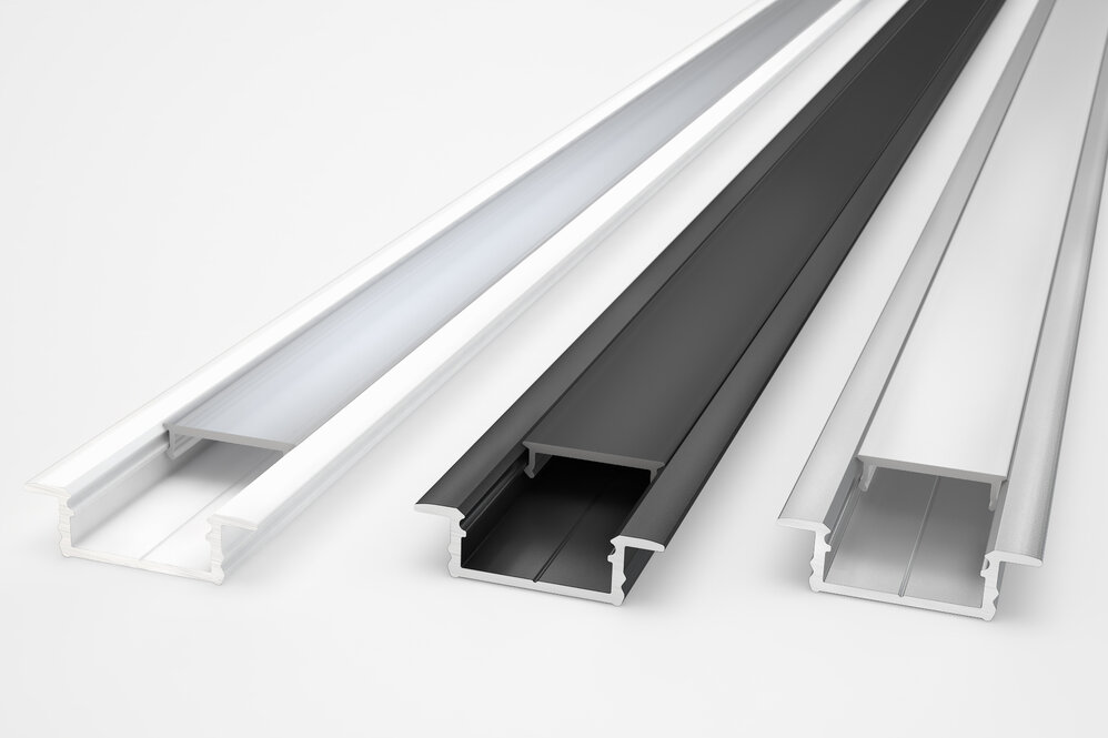 LINEA14 V2 14mm Versenktes Led-Profil 2m