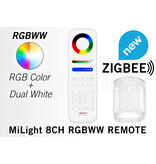 MiLight Zigbee 3.0 MiBoxer RGB+ DualWhite (RGB+CCT) Handfernbedienung, 7-Zonen, 2xAAA