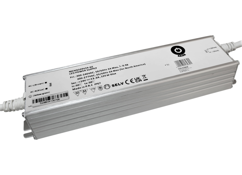 POS-POWER POS-Power Wasserdichtes Netzgerät DC 24V 320 Watt 13,3 Ampere