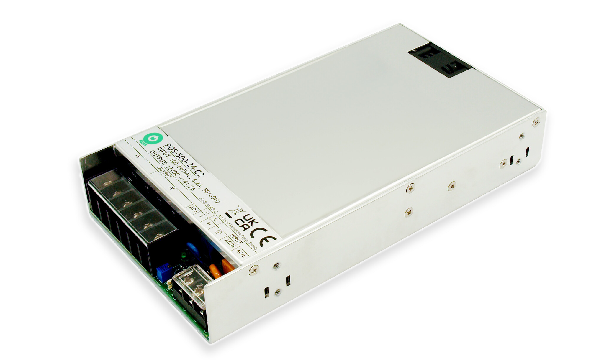 POS-POWER Kompaktes Schaltnetzteil DC 24 Volt 500 Watt 21 Amp