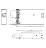 POS-POWER Kompaktes Schaltnetzteil DC 24 Volt 500 Watt 21 Amp