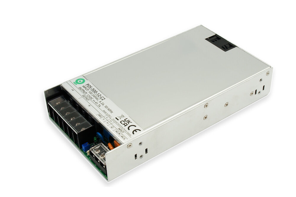 POS-POWER Kompaktes Schaltnetzteil DC 12 Volt 500 Watt 41,7 Amp