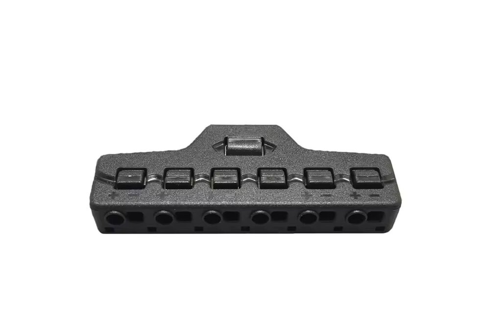 WorldUniqueen 6-Wege DC-Stromversorgungssplitter mit Klemmkontakten