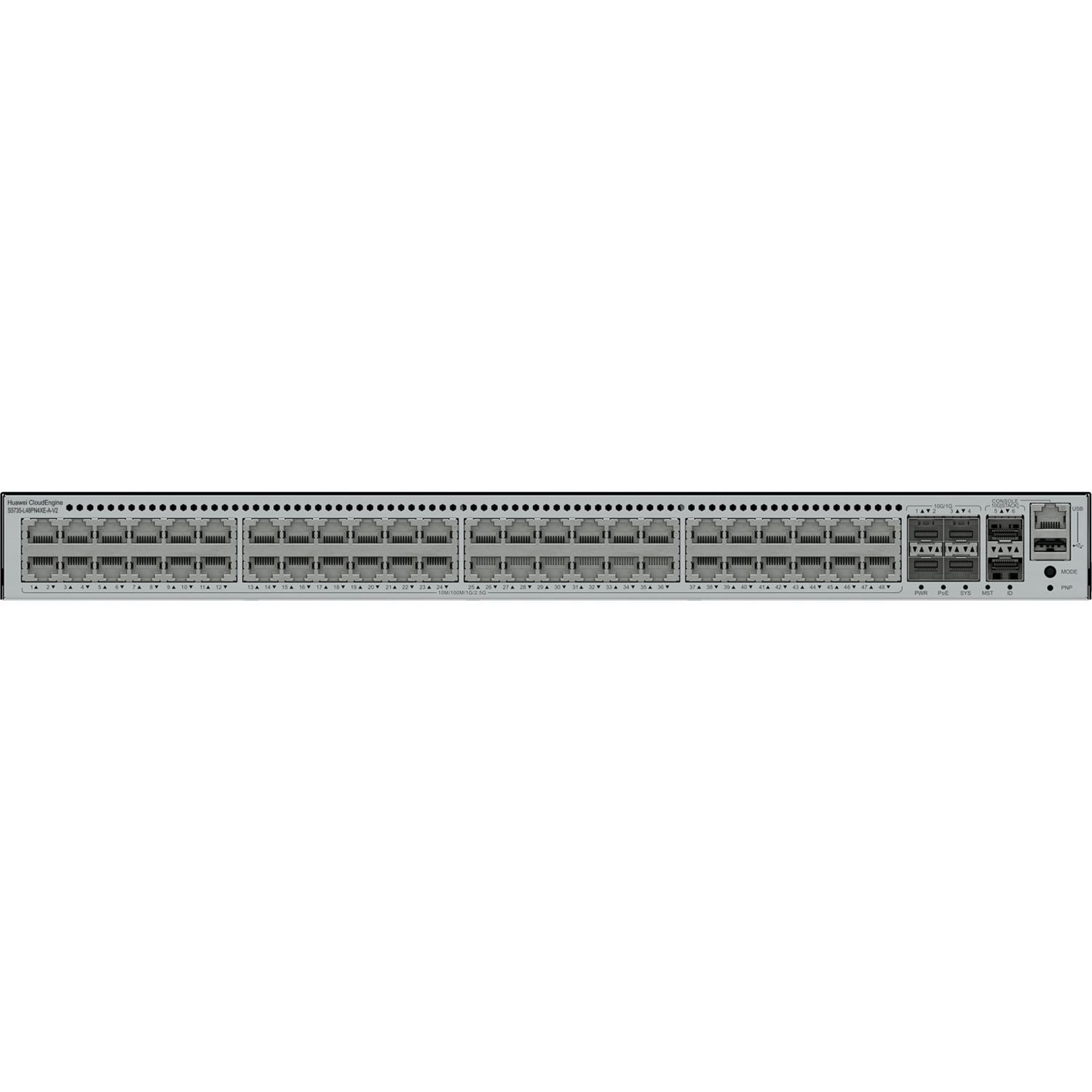 Huawei S5735-L48PN4XE-A-V2 | 48-Poorts PoE+ Switch met 10G