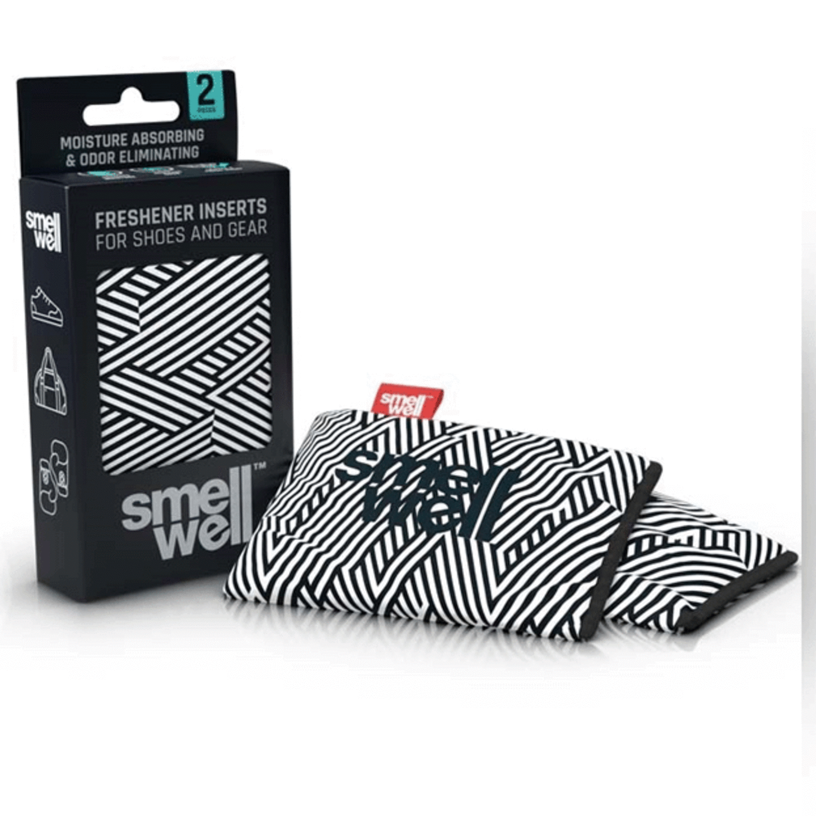 Smellwell Active White Stripes