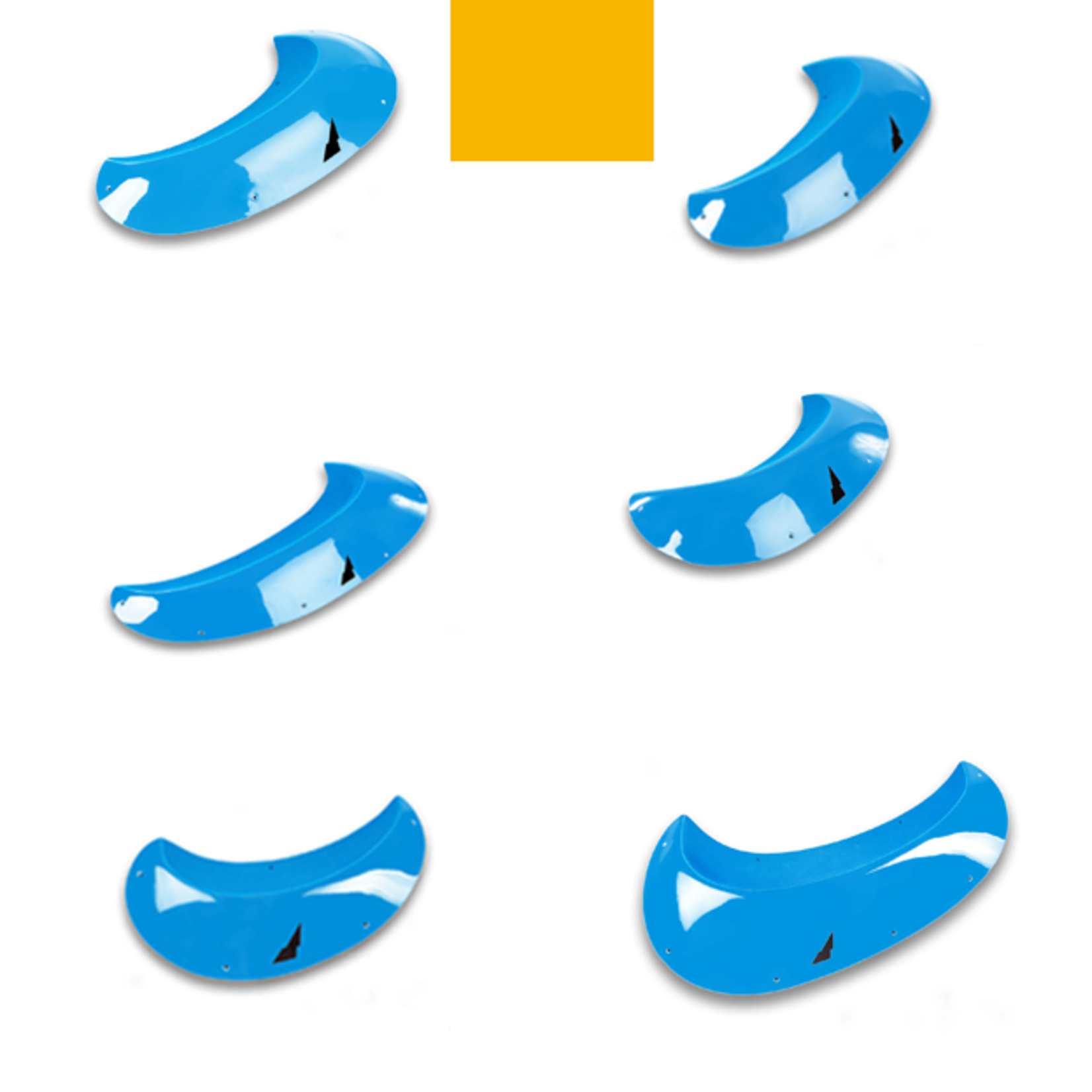 Rock City Spore Mono " GEEL " Color Dual Texture 24 Macro's 45cm - 100cm