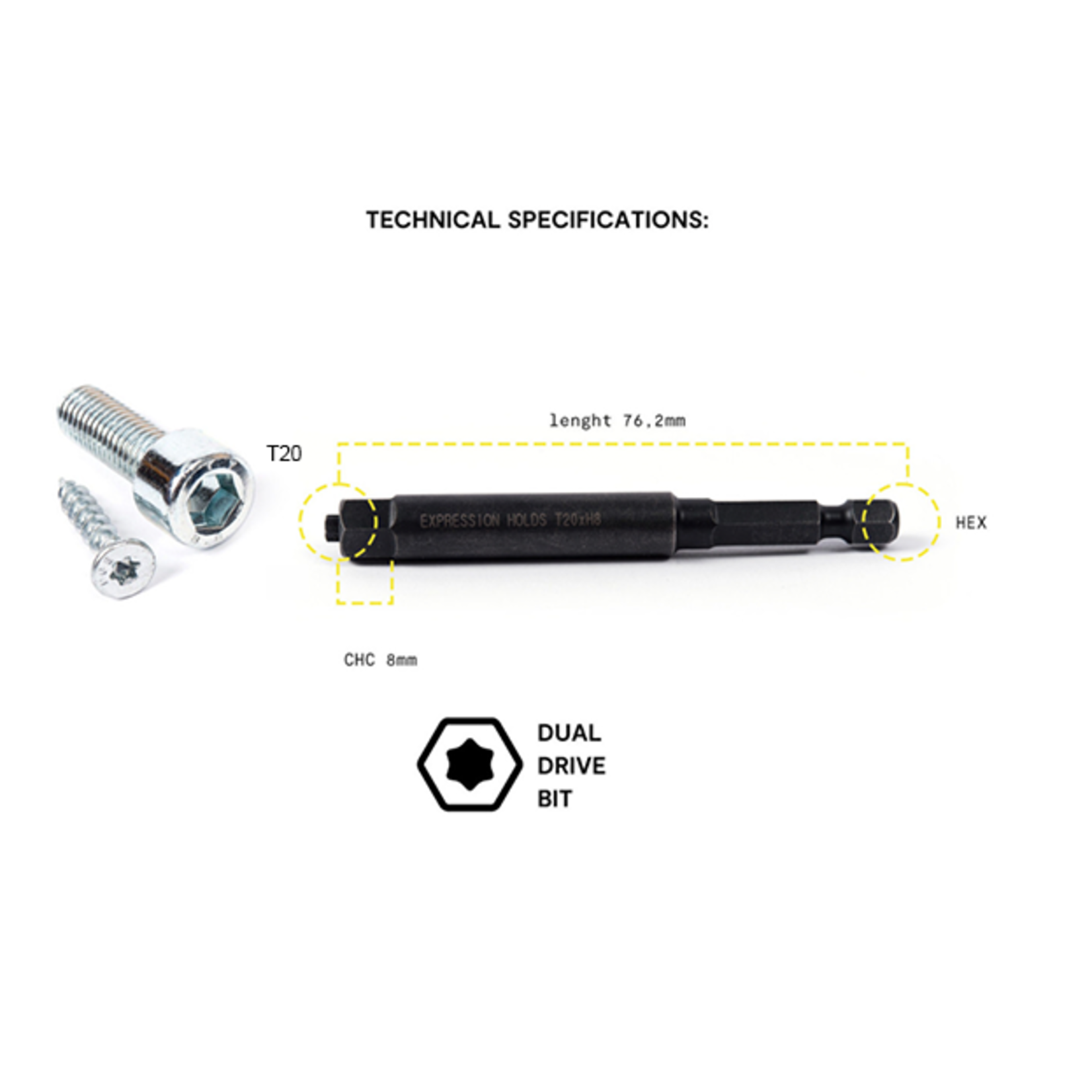 Expression Expression Dual Drive Bit