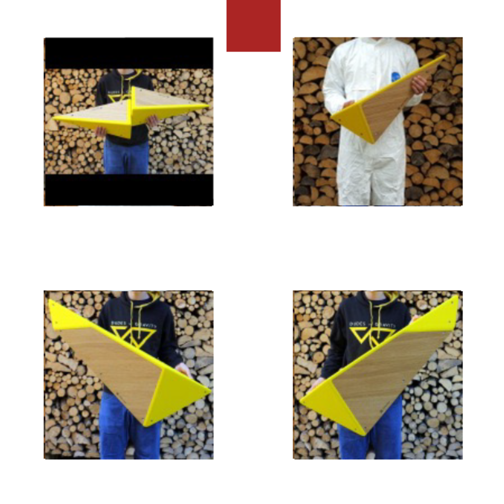 Samsara Plywood Volumes " RED " Dual Texture Full Set 19 pieces