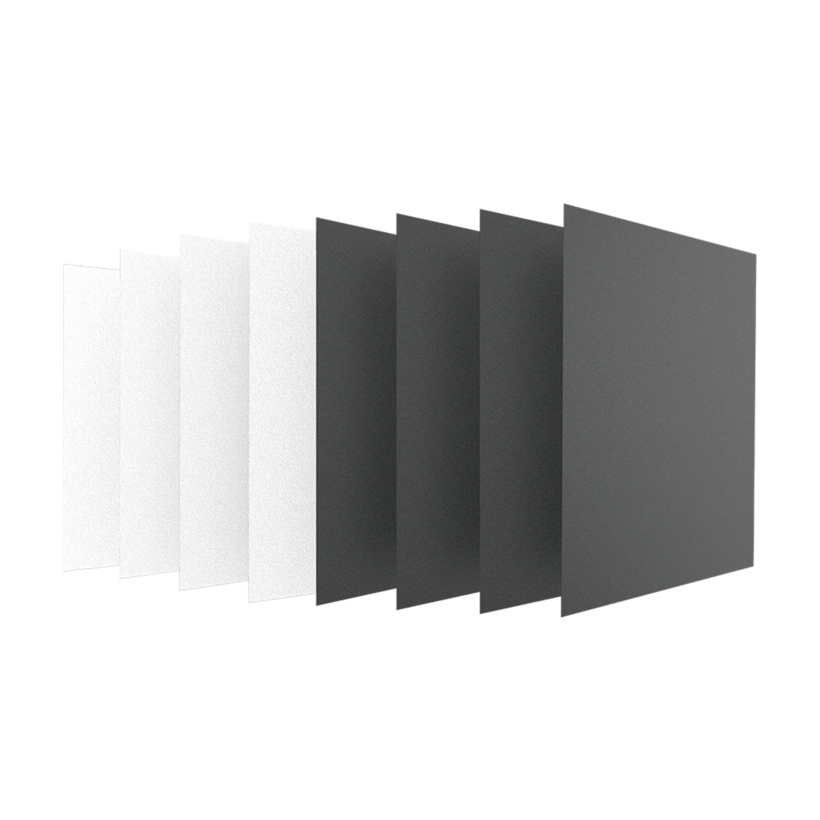 Crux Sandpaper refill 4 hardsheets & 4 softsheets