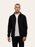 TRIAD'ORO Tracksuit Jacket with Collar Black