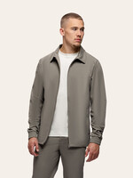 TRIAD'ORO Tracksuit Jacket with Collar Taupe