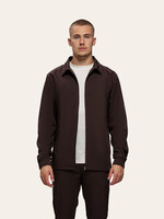 TRIAD'ORO Tracksuit Jacket with Collar Brown
