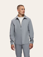 TRIAD'ORO Tracksuit Jacket with Collar Light Grey