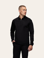TRIAD'ORO Polo Longsleeve Black