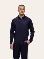 TRIAD'ORO Polo Longsleeve Navy