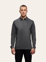 TRIAD'ORO Polo Longsleeve Dark Grey