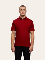TRIAD'ORO Polo Bordeaux Red