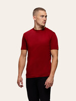 TRIAD'ORO Regular Fit T-Shirt Bordeaux Red