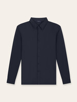 TRIAD'ORO Buttoned Longsleeve Polo Navy