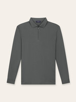 TRIAD'ORO Polo Longsleeve Slate Grey