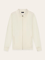 TRIAD'ORO Tracksuit Jacket with Collar Creme