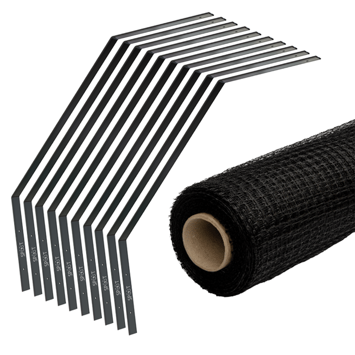 SPUUT Kattengaas 1 x 40 meter inclusief beugels - Voordeelset