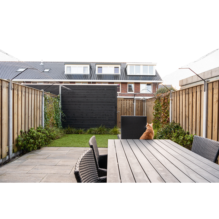 SPUUT Kattengaas 1 x 40 meter inclusief beugels - Voordeelset