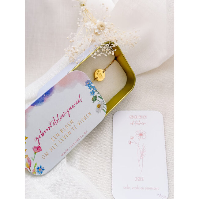 BRACELET FLEUR DE NAISSANCE