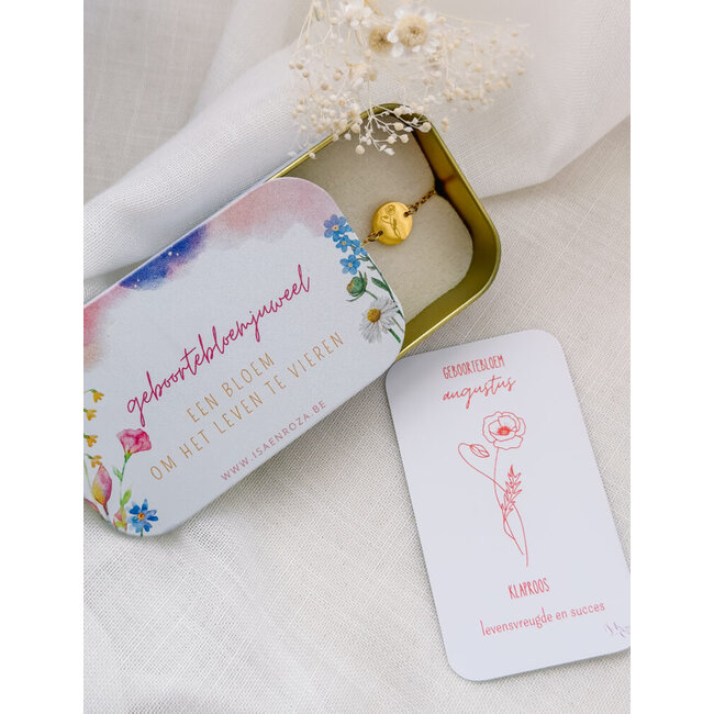 BRACELET FLEUR DE NAISSANCE