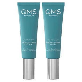 QMS Active Glow Tinted Day Cream SPF50 Duo