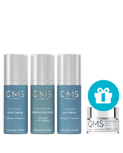QMS 3-Step Core Routine Set Strong 3x30ml +GIFT