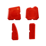 Soudal Kitspatel- en afstrijkset voor kitvoegen 4st