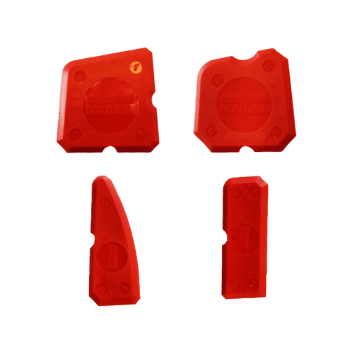 Soudal Kitspatel- en afstrijkset voor kitvoegen 4st