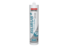 Soudal Silirub+S8100 Sanitairkit Antraciet 300ml