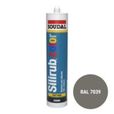 Soudal Silirub Color Siliconenkit RAL 7039 300ml