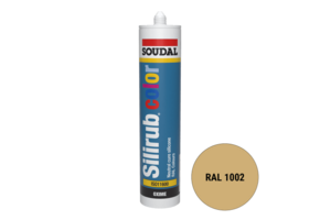 Soudal Silirub Color Siliconenkit RAL 1002 300ml