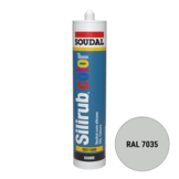 Soudal Silirub Color Siliconenkit RAL 7035 300ml