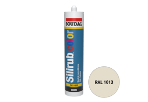 Soudal Silirub Color Siliconenkit RAL 1013 300ml