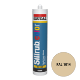 Soudal Silirub Color Siliconenkit RAL 1014 300ml