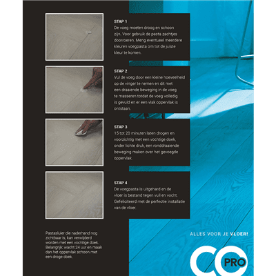 Co-pro voegpasta taupe