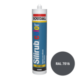 Soudal Silirub Color Siliconenkit RAL 7016 300ml