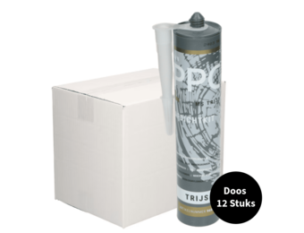 MS Afdichtkit trijs - overschilderbaar 290 ml ds. 12 stuks