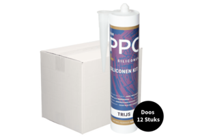 Siliconenkit Trijs 300ml ds.12 stuks