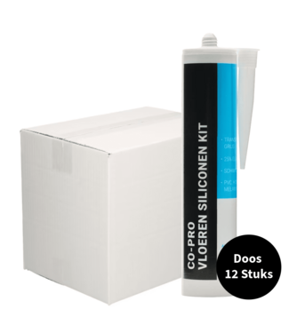 Co-pro Co-pro vloeren siliconenkit trijs 310ML Ds. 12 stuks